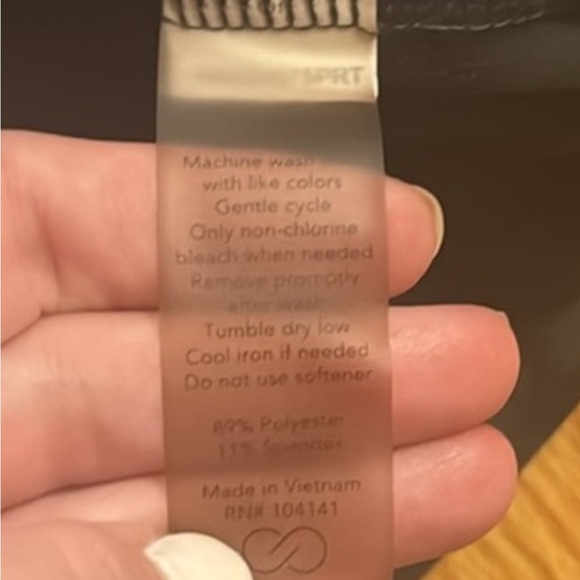 Calia Mock Neck Long Sleeve Leopard Shirt - Picture 5 of 5